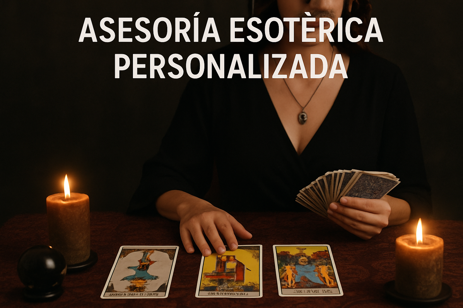 Asesoría esotérica personalizada con tarotista